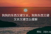 狗狗的东西又硬又长，狗狗东西又硬又长又硬怎么缓解