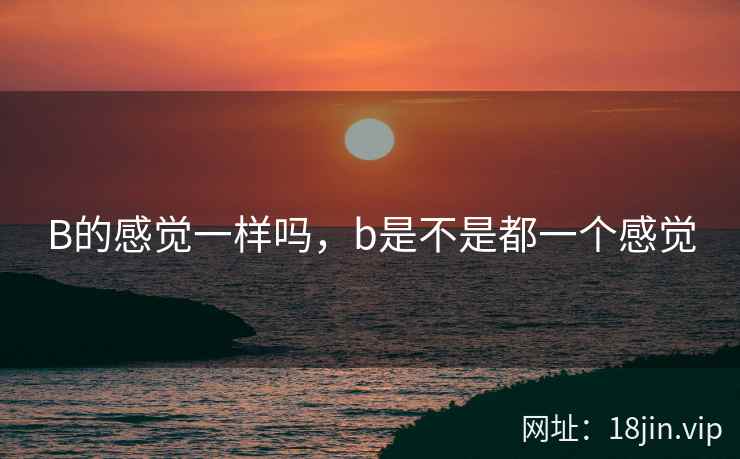 B的感觉一样吗，b是不是都一个感觉